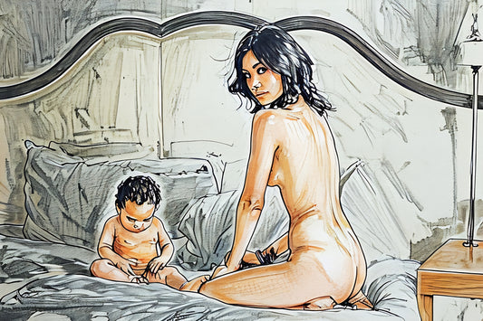 Intimate Motherhood Digital Art Download