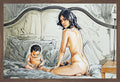 To Sleep Mother Fine Art Framed Print 16 x 24