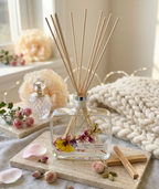 Handmade Botanical Reed Diffuser 12 OZ - Premium Aromatherapy Decor-1