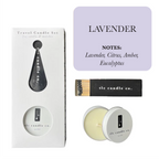Lavender Travel Candle | Relaxing Soy Candle with Eucalyptus & Citrus | Portable Spa Candle with Matches