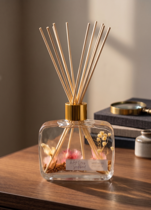 Botanical Reed Diffuser 6.8oz– Natural Home Fragrance & Décor-1