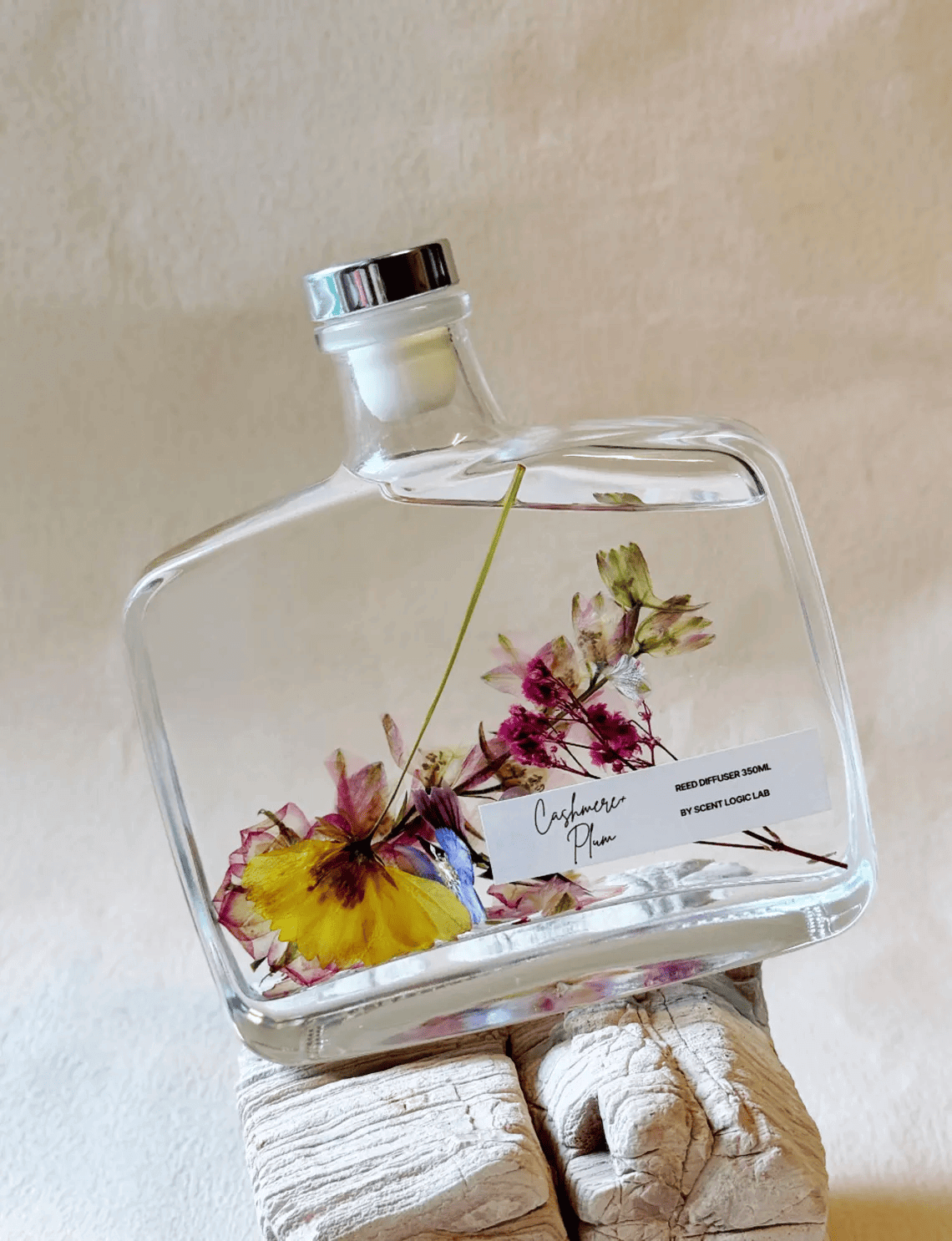 Handmade Botanical Reed Diffuser 12 OZ - Premium Aromatherapy Decor-3