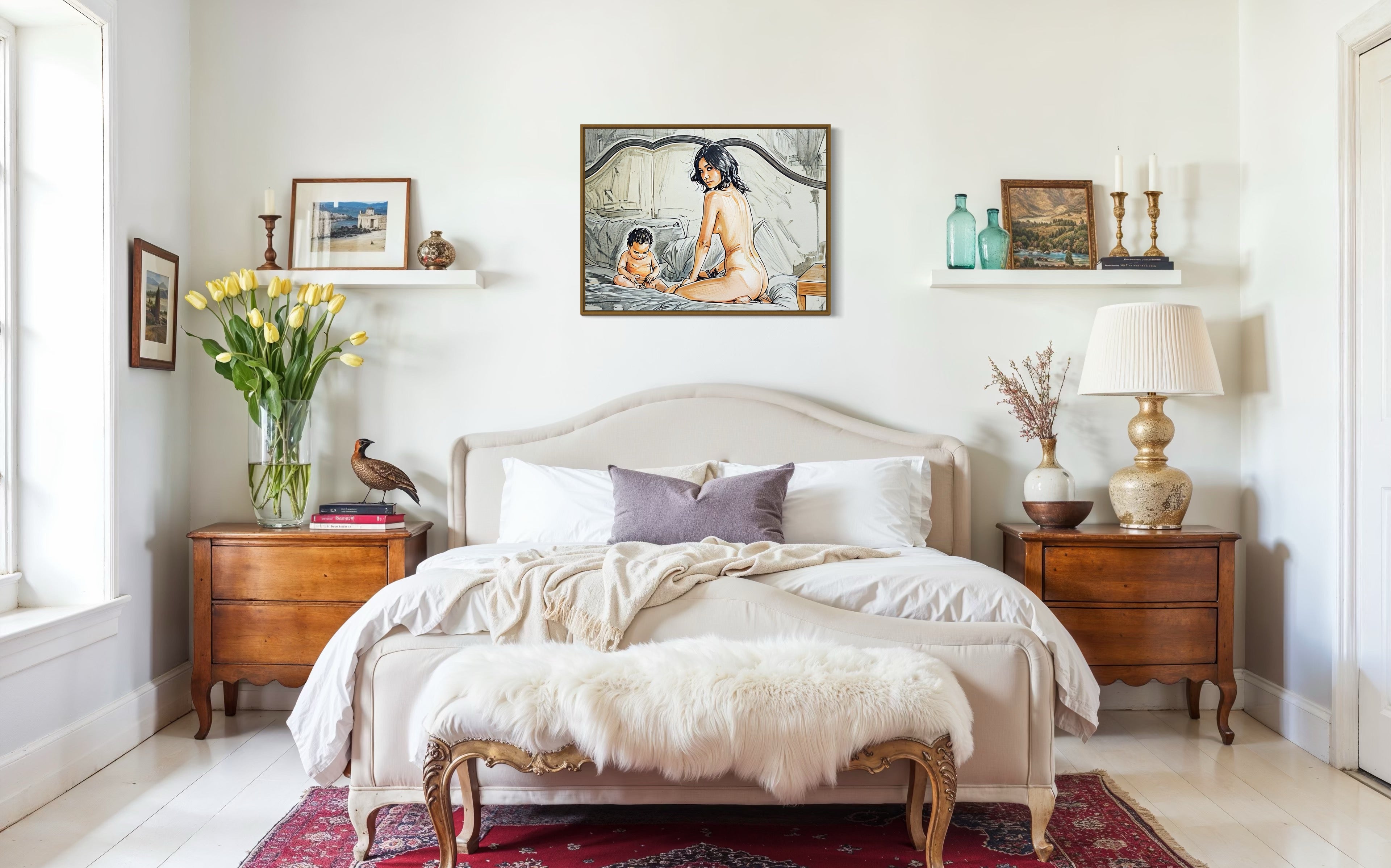 Intimate Motherhood Digital Art Download