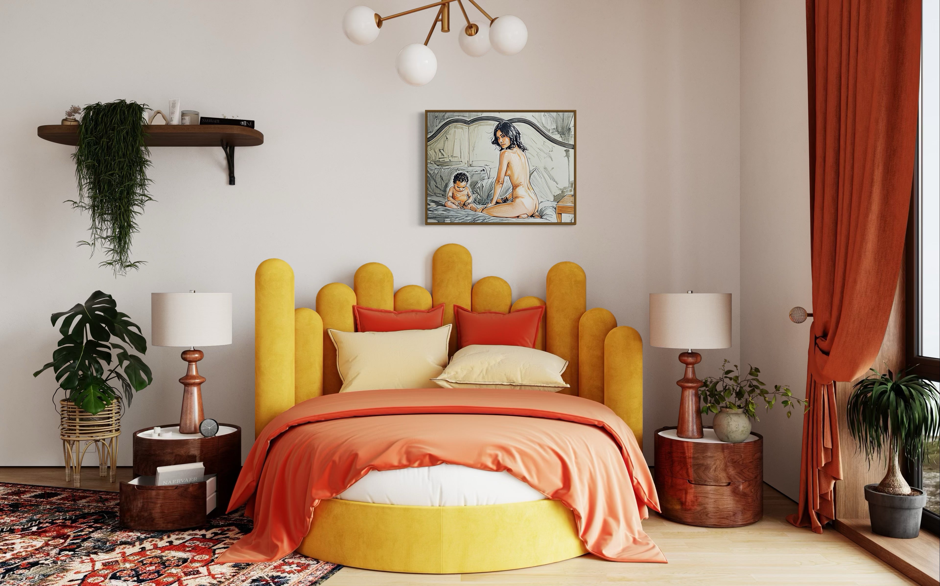 Intimate Motherhood Digital Art Download