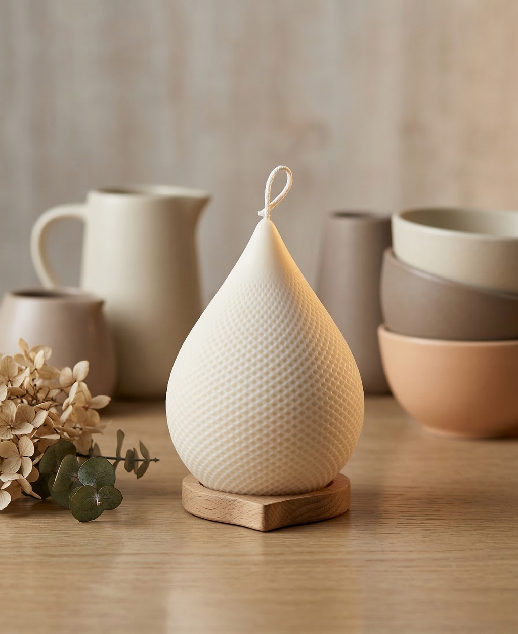 Teardrop Candle | Home Decor Accent-0