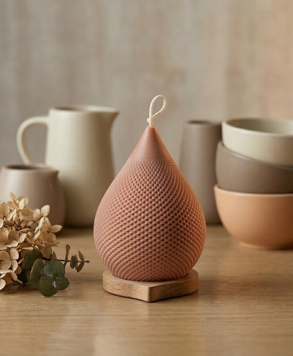 Teardrop Candle | Home Decor Accent-2