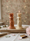 Goddess Sculpture Candle | Soy Wax Art Trio-0