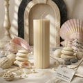 Ribbed Candle