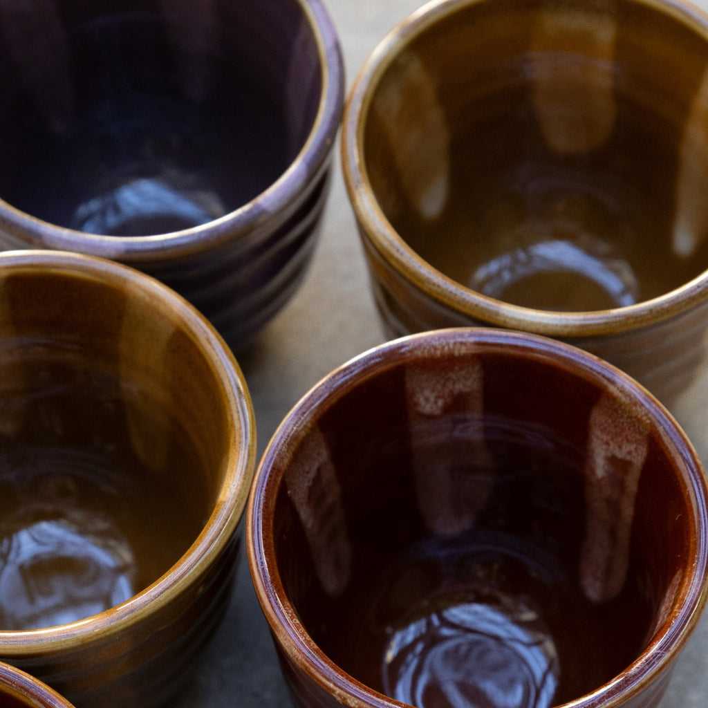 Baifu Hand-Painted Japanese Tea Cup Set