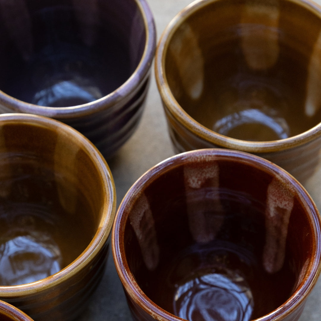 Baifu Hand-Painted Japanese Tea Cup Set