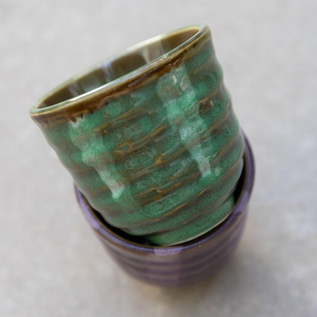 Baifu Hand-Painted Japanese Tea Cup Set