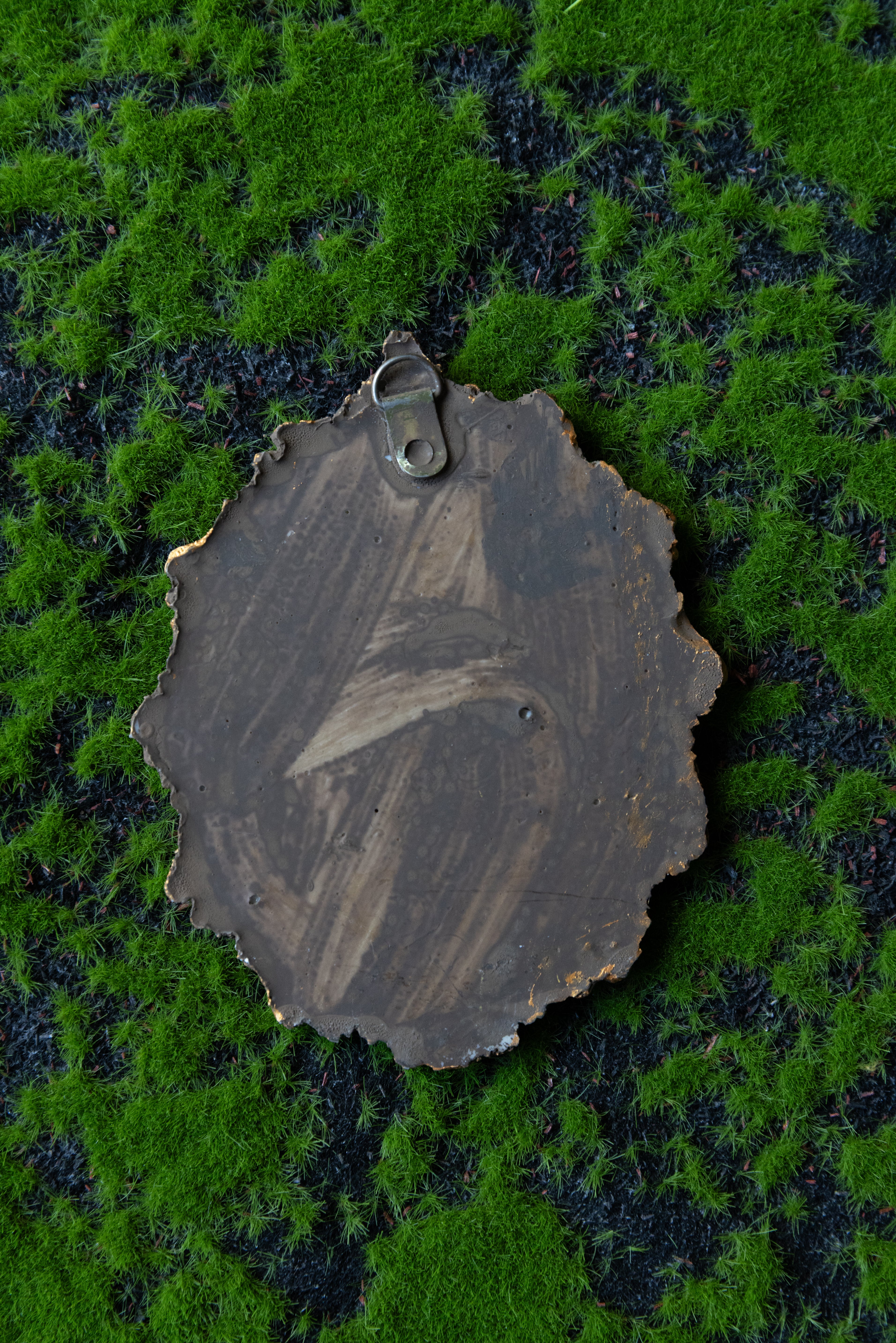 Mini Framed Floral Oil Painting – Vintage Style 3” Hand Painted Roses in Ornate Gold Frame | Cottagecore Wall Art Decor