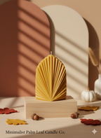 Minimalist Palm Leaf Candle-0