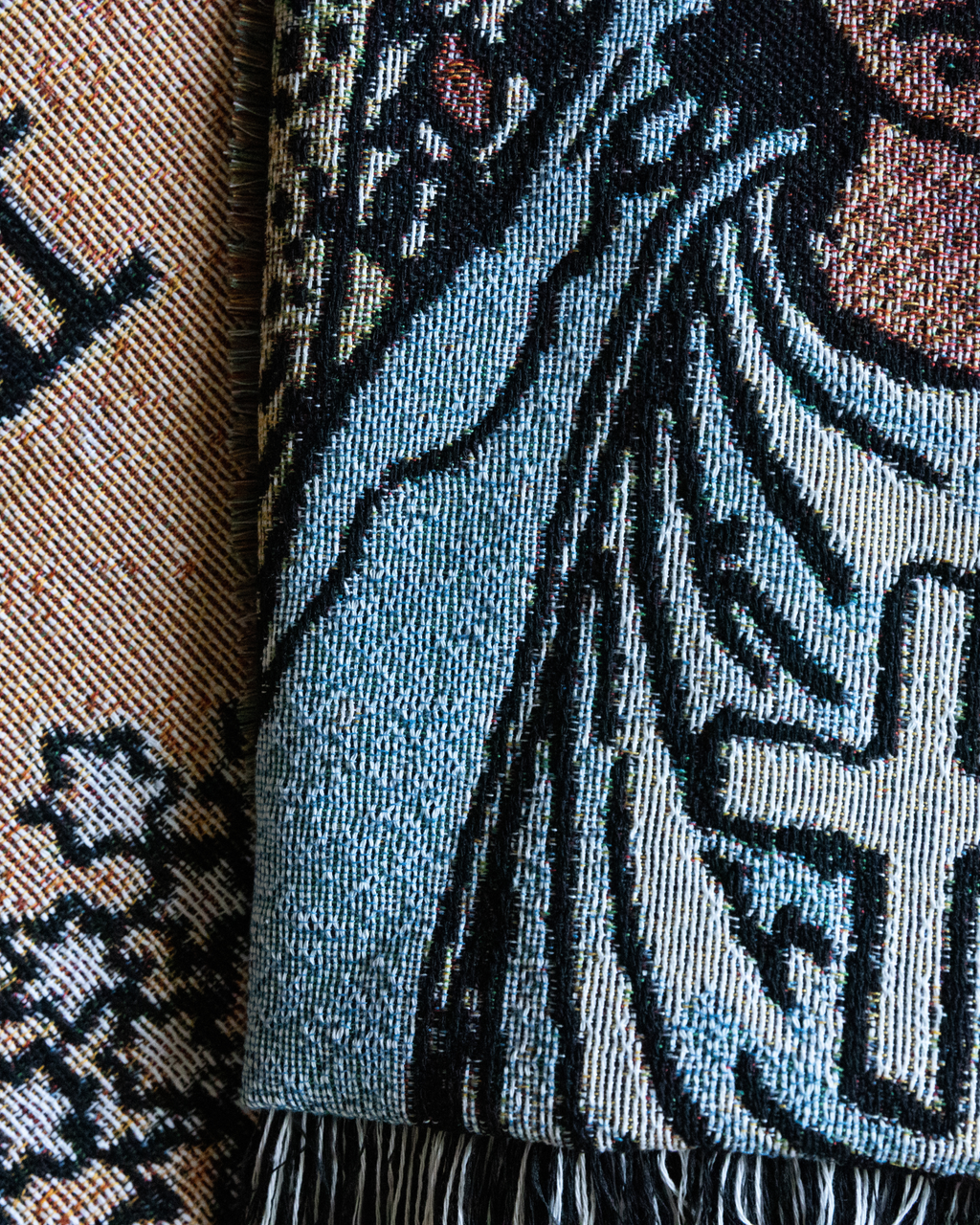 The High Priestess Throw Blanket or Wall Hanging, 5x3 foot