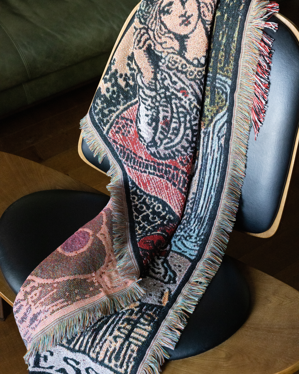 The Lovers Throw Blanket or Wall Hanging, 5x3 foot