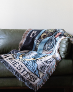The High Priestess Throw Blanket or Wall Hanging, 5x3 foot