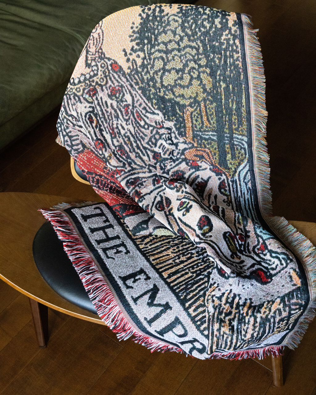 The Empress Throw Blanket or Wall Hanging, 5x3 foot