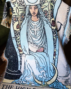 The High Priestess Throw Blanket or Wall Hanging, 5x3 foot