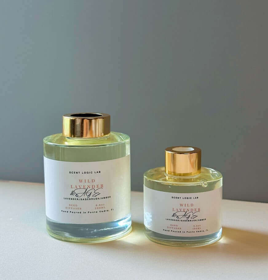Wild Lavender Reed Diffuser – 100ml & 200ml | Hand-Poured Aroma for Home or Office-4