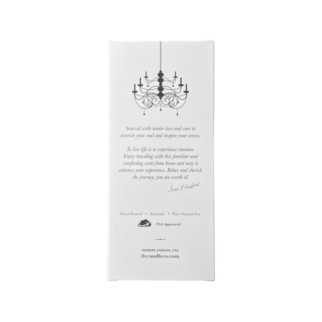 Woods, Sherry & Spice Travel Candle | Masculine Soy Candle with Matches | Portable Luxury Home Fragrance