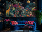 Mystical Jungle Safari Wall Mural-3