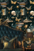Dark Academia Celestial Wallpaper-0