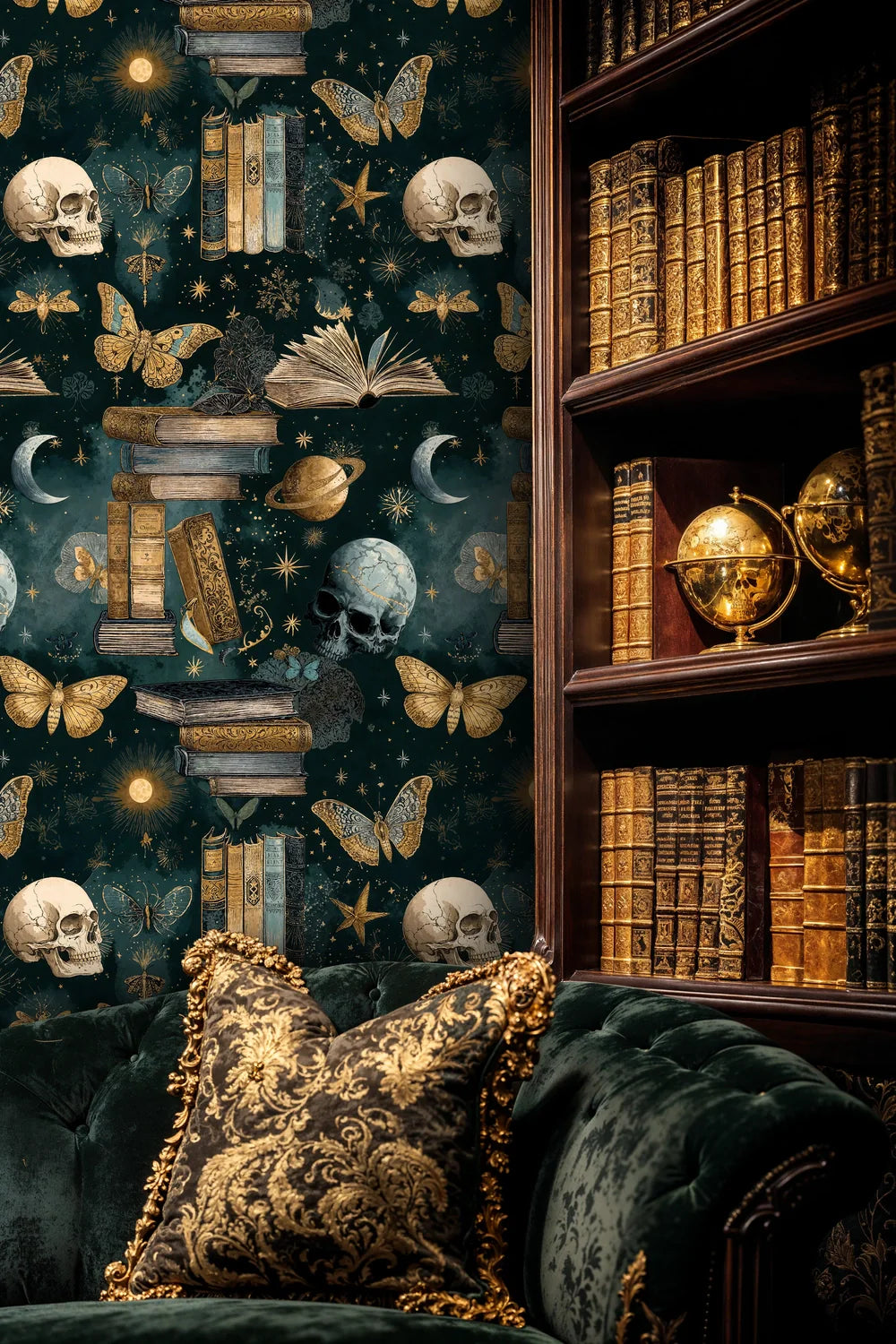 Dark Academia Celestial Wallpaper-2