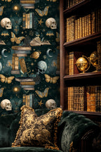 Dark Academia Celestial Wallpaper-2